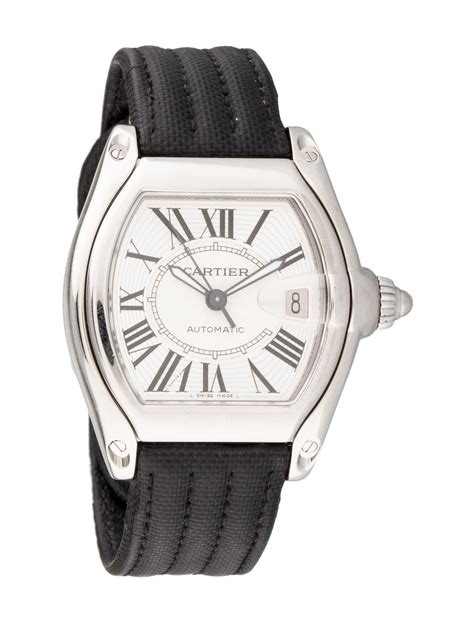 cartier roadster mens leather strap|cartier roadster watch strap replacement.